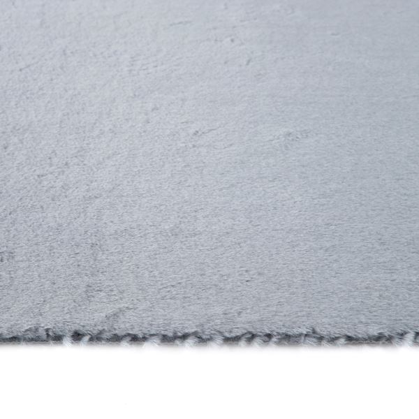 Washable Faux Fur Runner - Grey